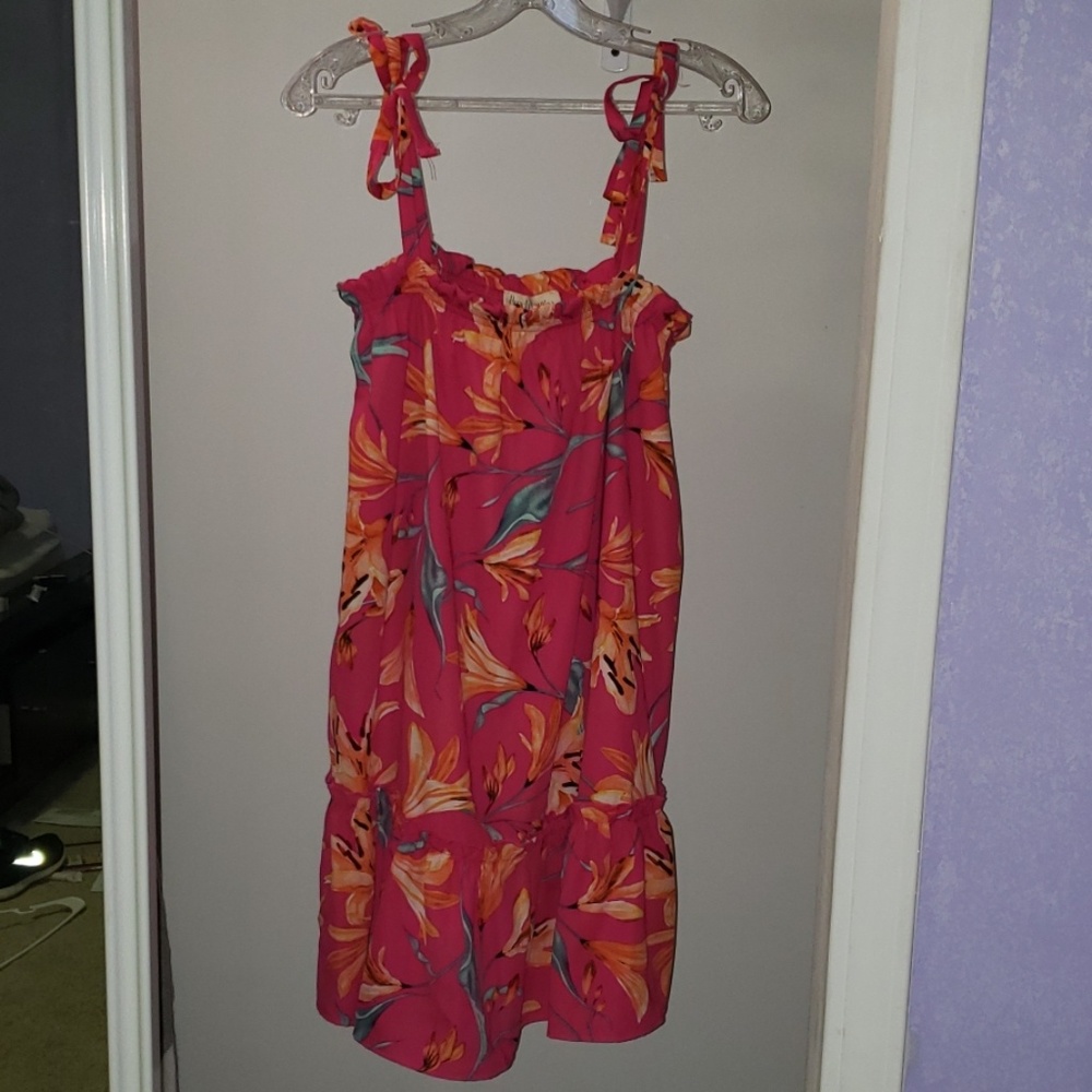 Size Small Pink Floral Dress